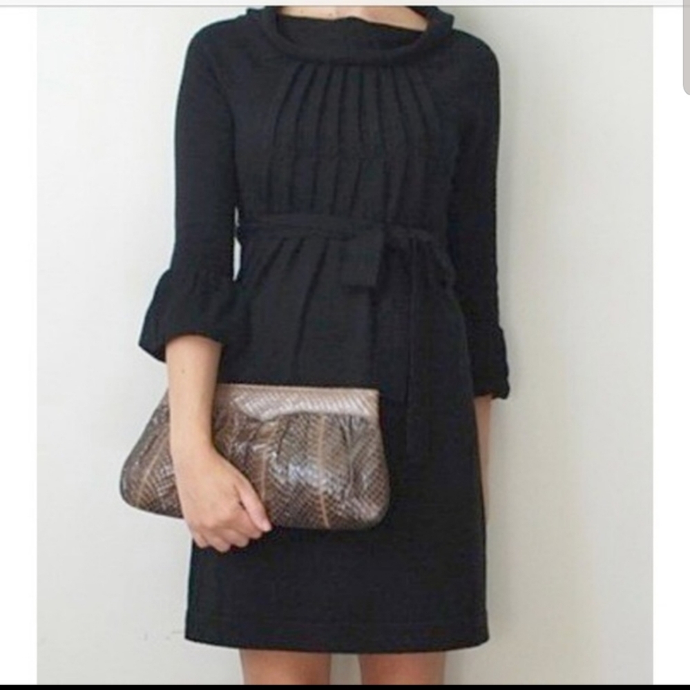 Anthropologie Girls From Savoy Merino Wool Dress